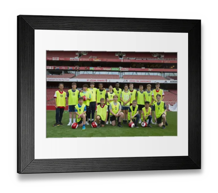 Framed Print : Arsenal FC 2022: Uncovering Football's Future Stars - Ball Squad Trials Framed Print : Arsenal FC 2022: Uncovering Football's Future Stars - Ball Squad Trials