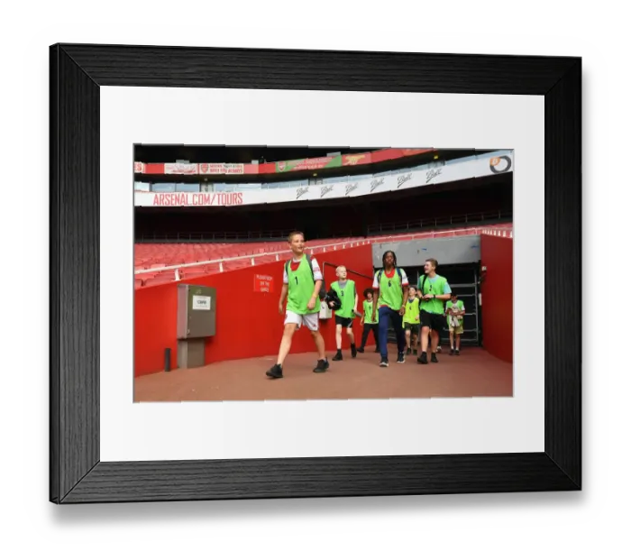 Framed Print : Arsenal's Next Stars: 2022 Ball Squad Trials