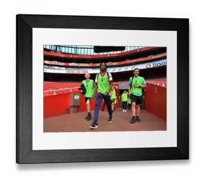 Framed Print : Arsenal Football Club 2022: Discovering the Next Prodigy at Ball Squad Trials