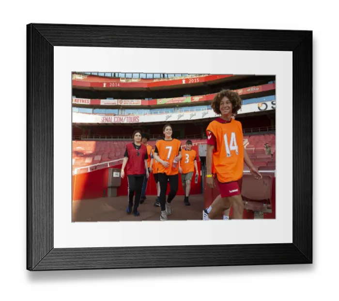 Framed Print : Arsenal Football Club 2022: Discovering Tomorrow's Talents - Ball Squad Trials Framed Print : Arsenal Football Club 2022: Discovering Tomorrow's Talents - Ball Squad Trials