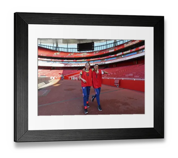 Framed Print : Arsenal Football Club 2022: Ball Boy Tryouts - The Next Ballsquad Members