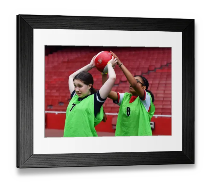 Framed Print : Arsenal FC 2022: Discovering Tomorrow's Talents - Ball Squad Trials