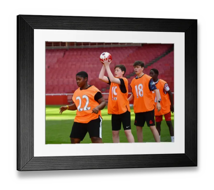 Framed Print : Arsenal FC 2022: Uncovering Football's Next Prodigy at the Ball Squad Trials Framed Print : Arsenal FC 2022: Uncovering Football's Next Prodigy at the Ball Squad Trials