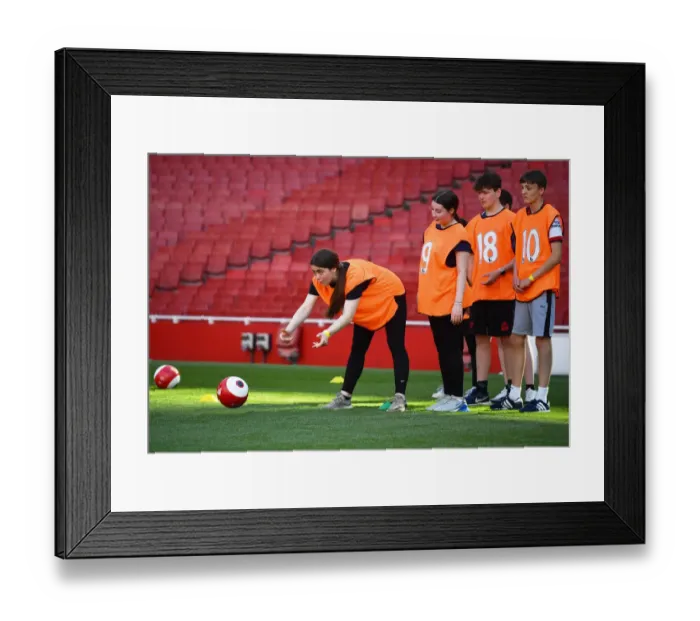 Framed Print : Arsenal Football Club 2022 Ball Squad Trials: Round 37
