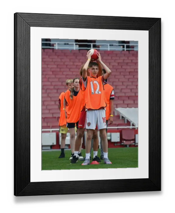 Framed Print : Arsenal Football Club 2022: Selecting the Best Squad - Ball Squad Trials Framed Print : Arsenal Football Club 2022: Selecting the Best Squad - Ball Squad Trials