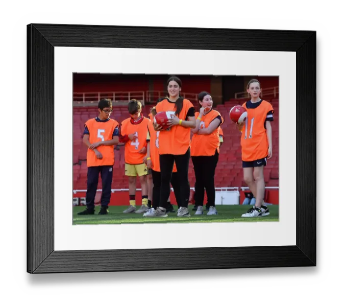 Framed Print : Arsenal FC 2022 Ball Squad Trials: Selecting the Best
