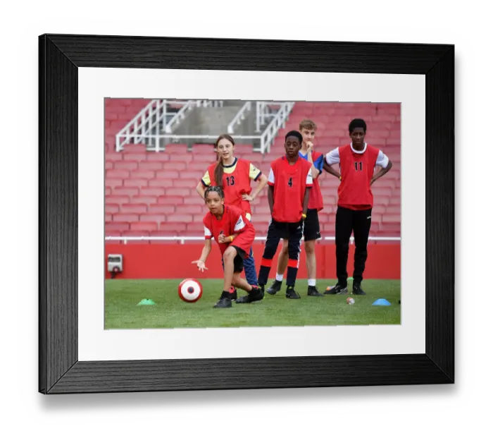 Framed Print : Arsenal Football Club: 2022 Ballboy Tryouts - The Quest for the Ball Squad