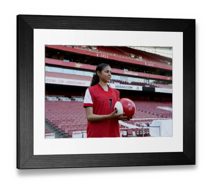Framed Print : Arsenal FC 2022: Uncovering the Next Football Prodigy - Ball Squad Trials Framed Print : Arsenal FC 2022: Uncovering the Next Football Prodigy - Ball Squad Trials