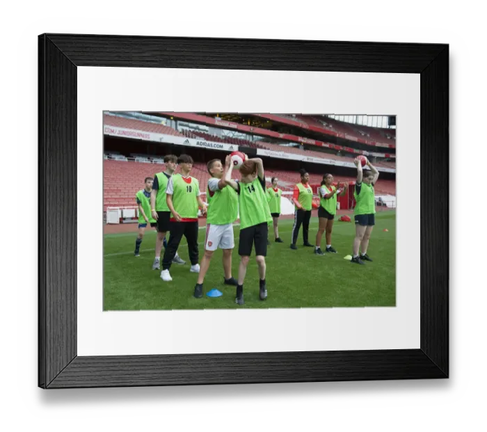 Framed Print : Uncovering Arsenal's Next Football Prodigy at the 2022 Ball Squad Trials Framed Print : Uncovering Arsenal's Next Football Prodigy at the 2022 Ball Squad Trials