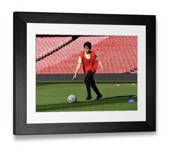 Framed Print : Arsenal Football Club: Discovering Tomorrow's Talents - 2022 Ball Squad Trials Framed Print : Arsenal Football Club: Discovering Tomorrow's Talents - 2022 Ball Squad Trials