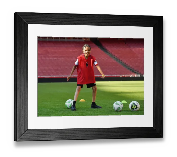 Framed Print : Arsenal FC 2022: Uncovering Football's Next Prodigy - Ball Squad Trials