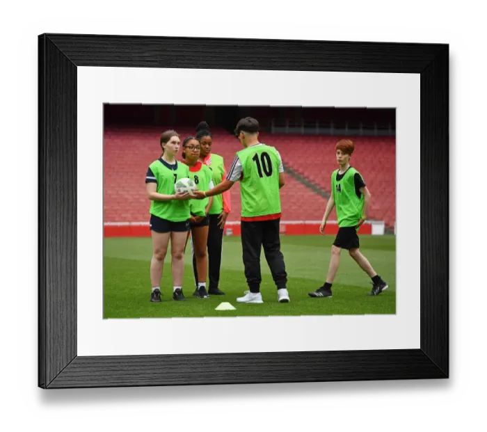 Framed Print : Arsenal FC 2022: Uncovering Football's Future Stars - Ball Squad Trials Framed Print : Arsenal FC 2022: Uncovering Football's Future Stars - Ball Squad Trials