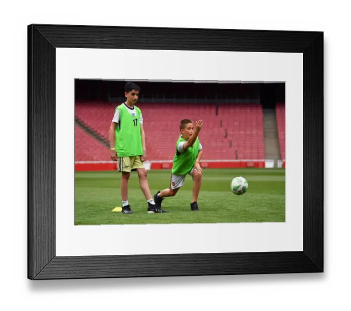 Framed Print : Arsenal FC 2022: Uncovering Tomorrow's Football Talents at Ball Squad Trials Framed Print : Arsenal FC 2022: Uncovering Tomorrow's Football Talents at Ball Squad Trials