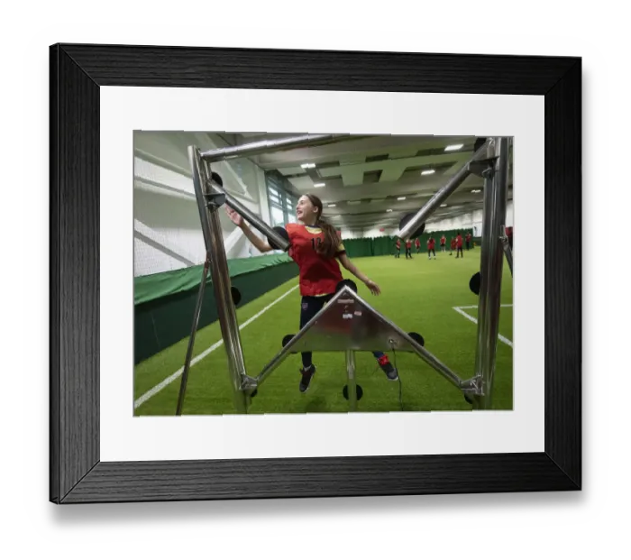 Framed Print : Arsenal FC 2022: Uncovering Football's Next Prodigy - Ball Squad Trials