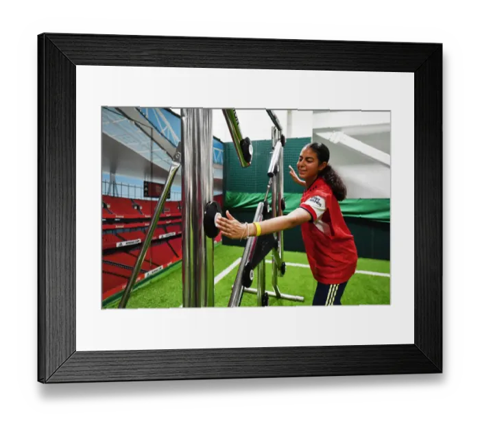 Framed Print : Arsenal FC 2022: Uncovering Football's Next Prodigy - Ball Squad Trials