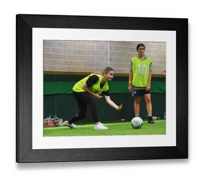 Framed Print : Arsenal FC 2022: Uncovering Tomorrow's Football Stars - Ball Squad Trials