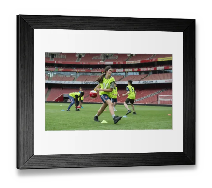 Framed Print : Arsenal FC 2022: The Quest for the Perfect Eleven - Ball Squad Trials