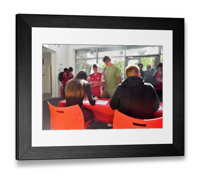 Framed Print : Arsenal Football Club: 2022 Ball Squad Trials - 121 Balls