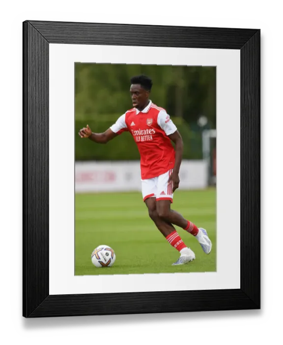 Framed Print : Arsenal's Albert Sambi Lokonga Impresses in Pre-Season Victory Over Ipswich Town