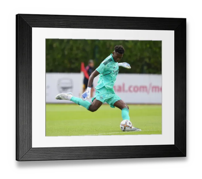 Framed Print : Arthur Okonkwo Trains with Arsenal FC during Pre-Season Friendly vs Ipswich Town Framed Print : Arthur Okonkwo Trains with Arsenal FC during Pre-Season Friendly vs Ipswich Town