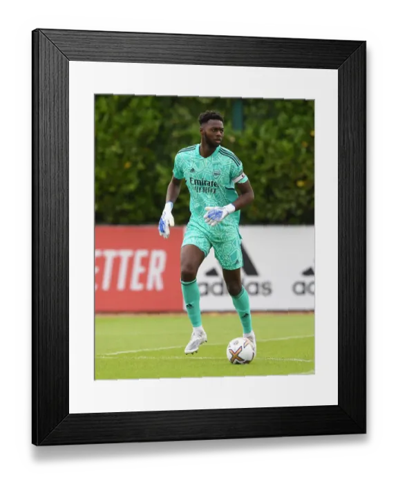 Framed Print : Arthur Okonkwo in Action: Arsenal Football Club's Pre-Season Training with Ipswich Town Framed Print : Arthur Okonkwo in Action: Arsenal Football Club's Pre-Season Training with Ipswich Town
