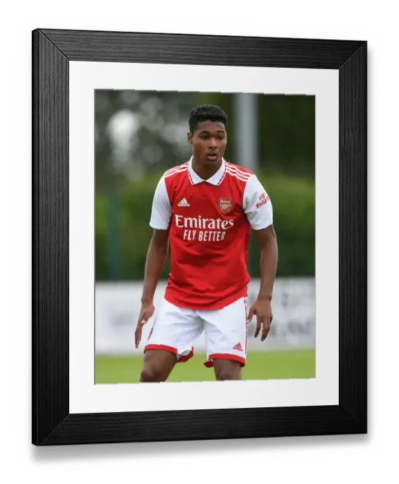 Framed Print : Arsenal FC Training: Reuell Walters in Pre-Season Friendly Against Ipswich Town