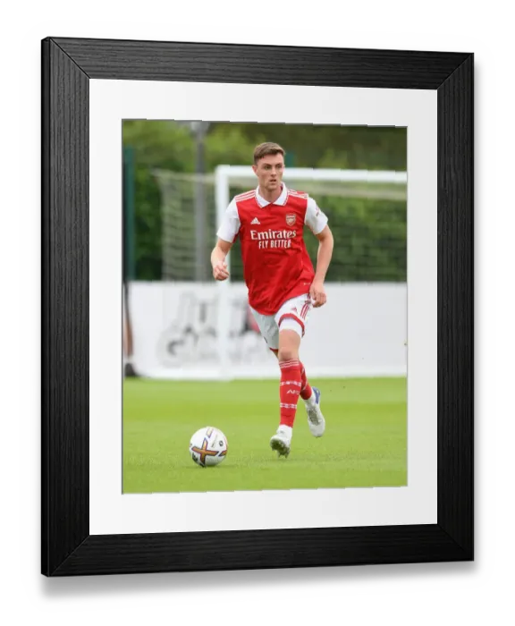 Framed Print : Alex Kirk Shines: Arsenal's Pre-Season Standout Performs Against Ipswich Town (2022-23)