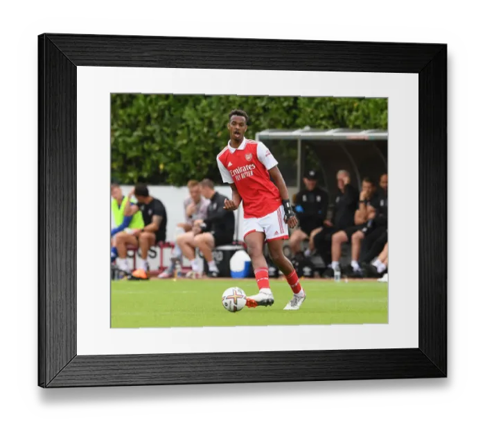 Framed Print : Arsenal FC Pre-Season: Zach Awe Faces Off Against Ipswich Town
