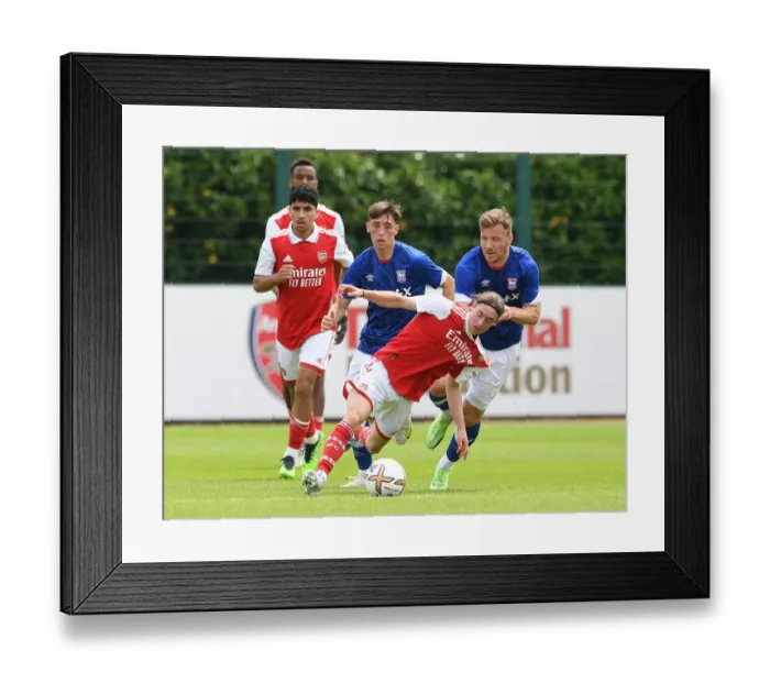 Framed Print : Marcelo Flores Shines: Arsenal's Pre-Season Triumph Over Ipswich Town Framed Print : Marcelo Flores Shines: Arsenal's Pre-Season Triumph Over Ipswich Town