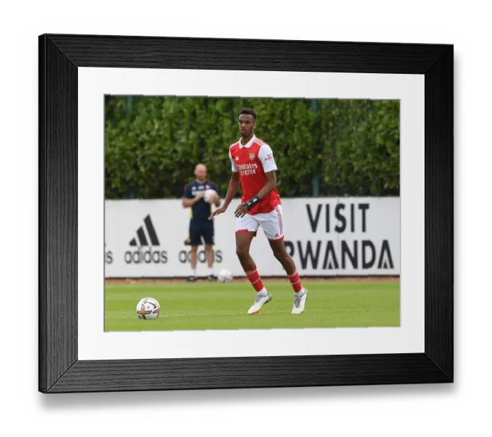 Framed Print : Arsenal FC: Zach Awe Impresses in Pre-Season Victory over Ipswich Town