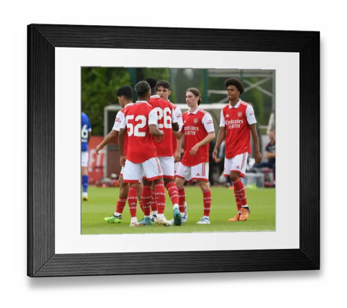 Framed Print : Arsenal's Flo Balogun Nets Pre-Season Goal Against Ipswich Town Framed Print : Arsenal's Flo Balogun Nets Pre-Season Goal Against Ipswich Town