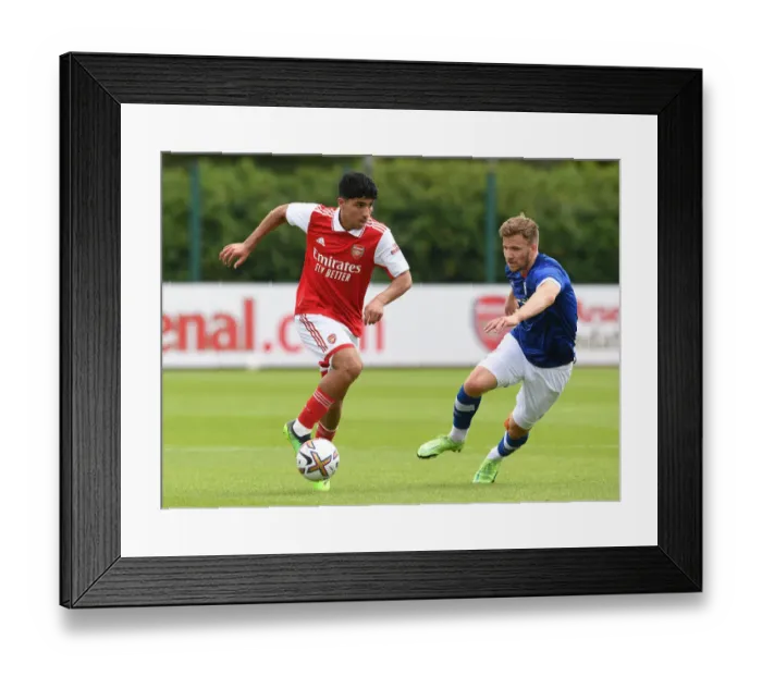 Framed Print : Arsenal Training: Salah-Eddine Oulad M in Action against Ipswich Town (Pre-Season 2022-23) Framed Print : Arsenal Training: Salah-Eddine Oulad M in Action against Ipswich Town (Pre-Season 2022-23)