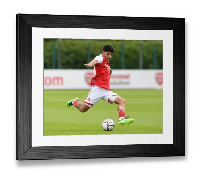 Framed Print : Arsenal's Salah-Eddine Oulad Mhand Pre-Season Training: Arsenal vs Ipswich Town, 2022 Framed Print : Arsenal's Salah-Eddine Oulad Mhand Pre-Season Training: Arsenal vs Ipswich Town, 2022
