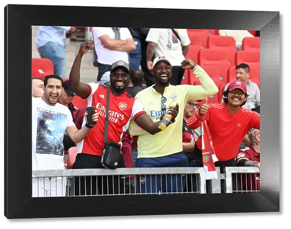 Arsenal Fans Unite: Pre-Season Gathering at FC Nurnberg's Max-Morlock-Stadion (2022-23)
