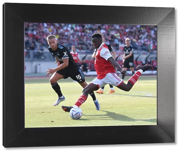 Arsenal's Eddie Nketiah Shines in Pre-Season Win Against 1. FC Nurnberg