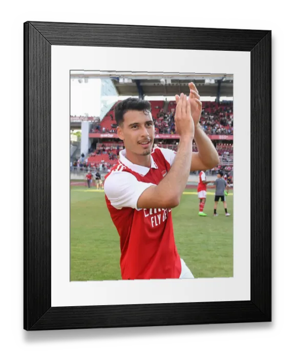 Framed Print : Arsenal Football Club: Celebrating Pre-Season Victory over 1. FC Nürnberg Framed Print : Arsenal Football Club: Celebrating Pre-Season Victory over 1. FC Nürnberg