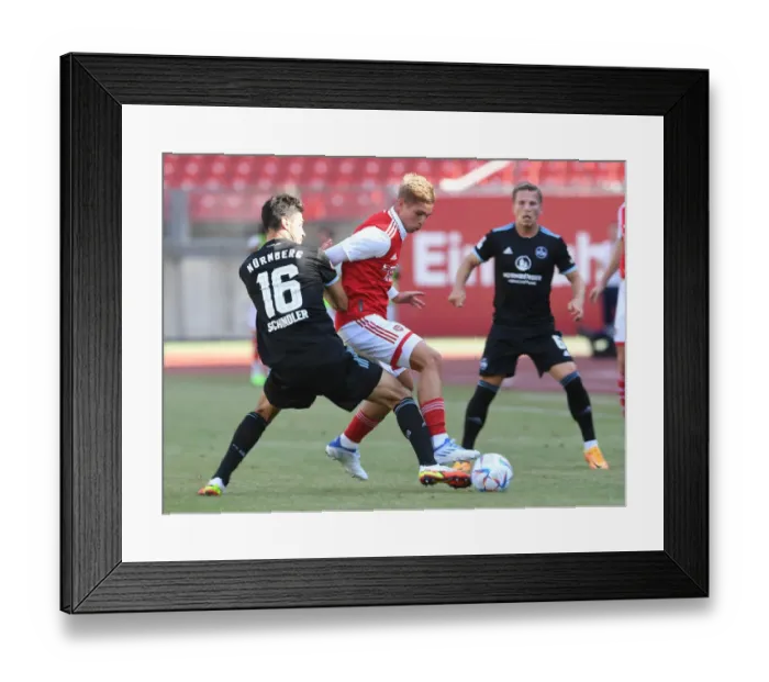 Framed Print : Emile Smith Rowe Shines: Arsenal Triumphs Over 1. FC Nurnberg in Pre-Season Clash Framed Print : Emile Smith Rowe Shines: Arsenal Triumphs Over 1. FC Nurnberg in Pre-Season Clash