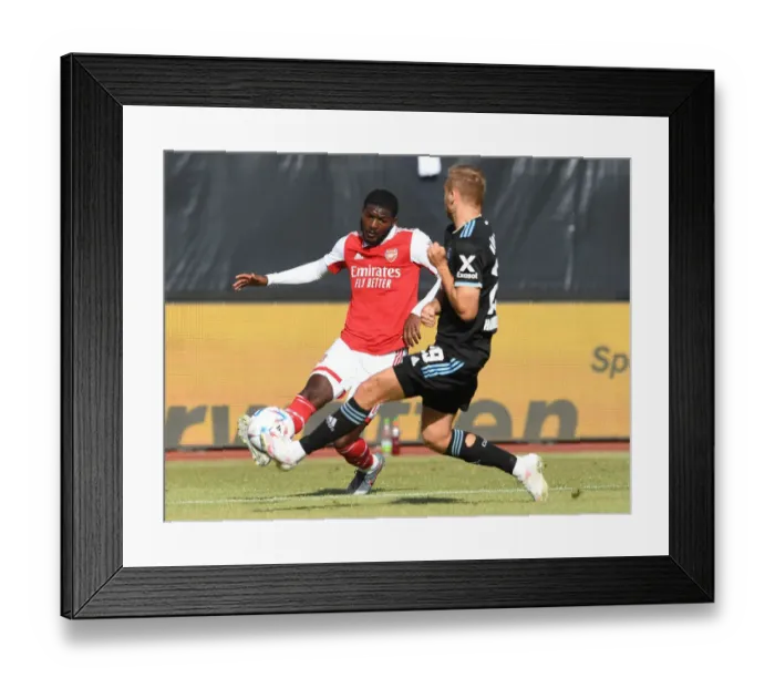 Framed Print : Arsenal vs. FC Nurnberg: Pre-Season Battle in Nuremberg, 2022 Framed Print : Arsenal vs. FC Nurnberg: Pre-Season Battle in Nuremberg, 2022