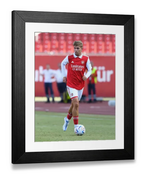 Framed Print : Arsenal's Emile Smith Rowe Shines in Pre-Season Clash Against 1. FC Nürnberg