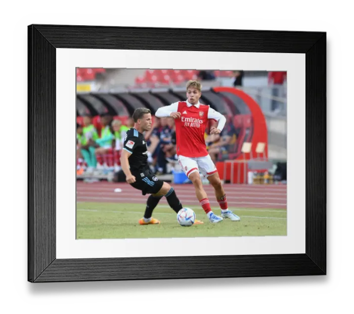 Framed Print : Emile Smith Rowe Shines: Arsenal's Pre-Season Triumph Over 1. FC Nurnberg Framed Print : Emile Smith Rowe Shines: Arsenal's Pre-Season Triumph Over 1. FC Nurnberg