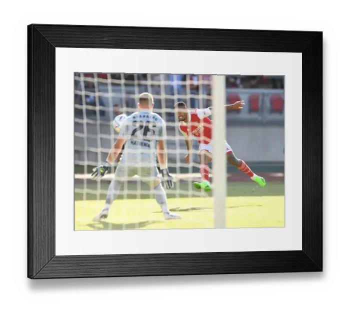 Framed Print : Gabriel Jesus Scores First Goal: Arsenal Tops 1. FC Nürnberg in Pre-Season Friendly