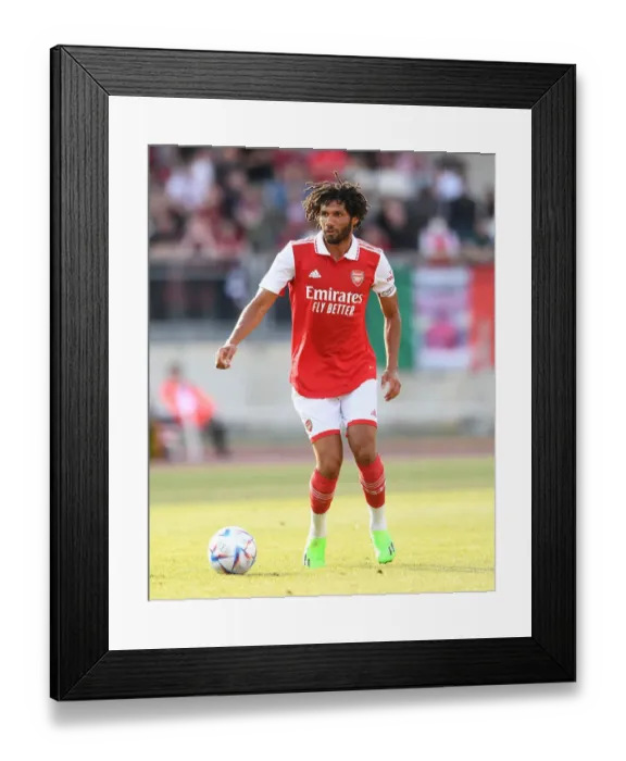 Framed Print : Arsenal's Mohamed Elneny in Action against 1. FC Nürnberg in Pre-Season Friendly Framed Print : Arsenal's Mohamed Elneny in Action against 1. FC Nürnberg in Pre-Season Friendly