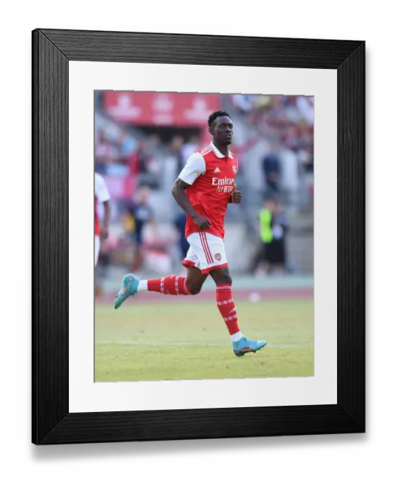 Framed Print : Arsenal vs. 1. FC Nürnberg: Pre-Season Clash in Germany