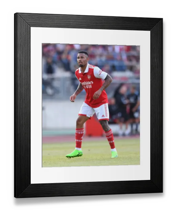 Framed Print : Gabriel Jesus Stars in Arsenal's Pre-Season Victory over 1. FC Nürnberg