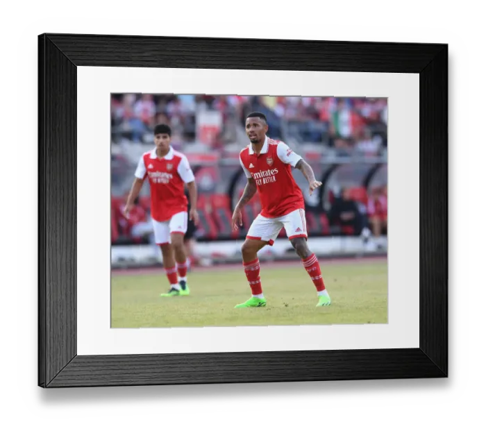 Framed Print : Arsenal in Germany: Pre-Season Clash with FC Nürnberg (2022)
