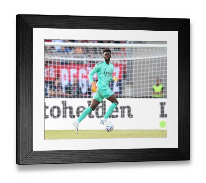 Framed Print : Arthur Okonkwo Faces 1. FC Nürnberg: Arsenal's Pre-Season Battle in Germany Framed Print : Arthur Okonkwo Faces 1. FC Nürnberg: Arsenal's Pre-Season Battle in Germany