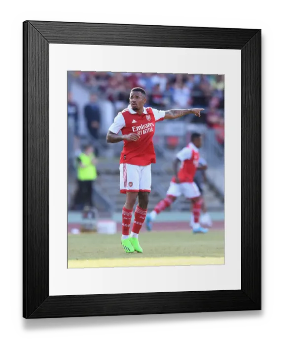 Framed Print : Arsenal's Gabriel Jesus in Action against 1. FC Nürnberg in Pre-Season Friendly Framed Print : Arsenal's Gabriel Jesus in Action against 1. FC Nürnberg in Pre-Season Friendly