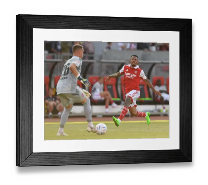 Framed Print : Gabriel Jesus Shines: Arsenal Triumphs Over 1. FC Nürnberg in Pre-Season Clash Framed Print : Gabriel Jesus Shines: Arsenal Triumphs Over 1. FC Nürnberg in Pre-Season Clash