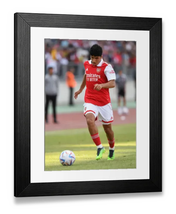 Framed Print : Arsenal FC vs. 1. FC Nurnberg: Pre-Season Clash in Nuremberg