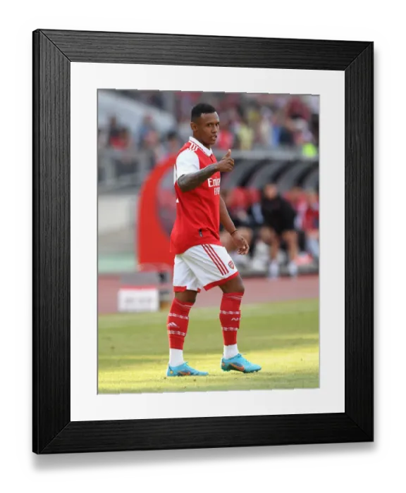 Framed Print : Arsenal FC vs. 1. FC Nurnberg: Pre-Season Clash in Nuremberg